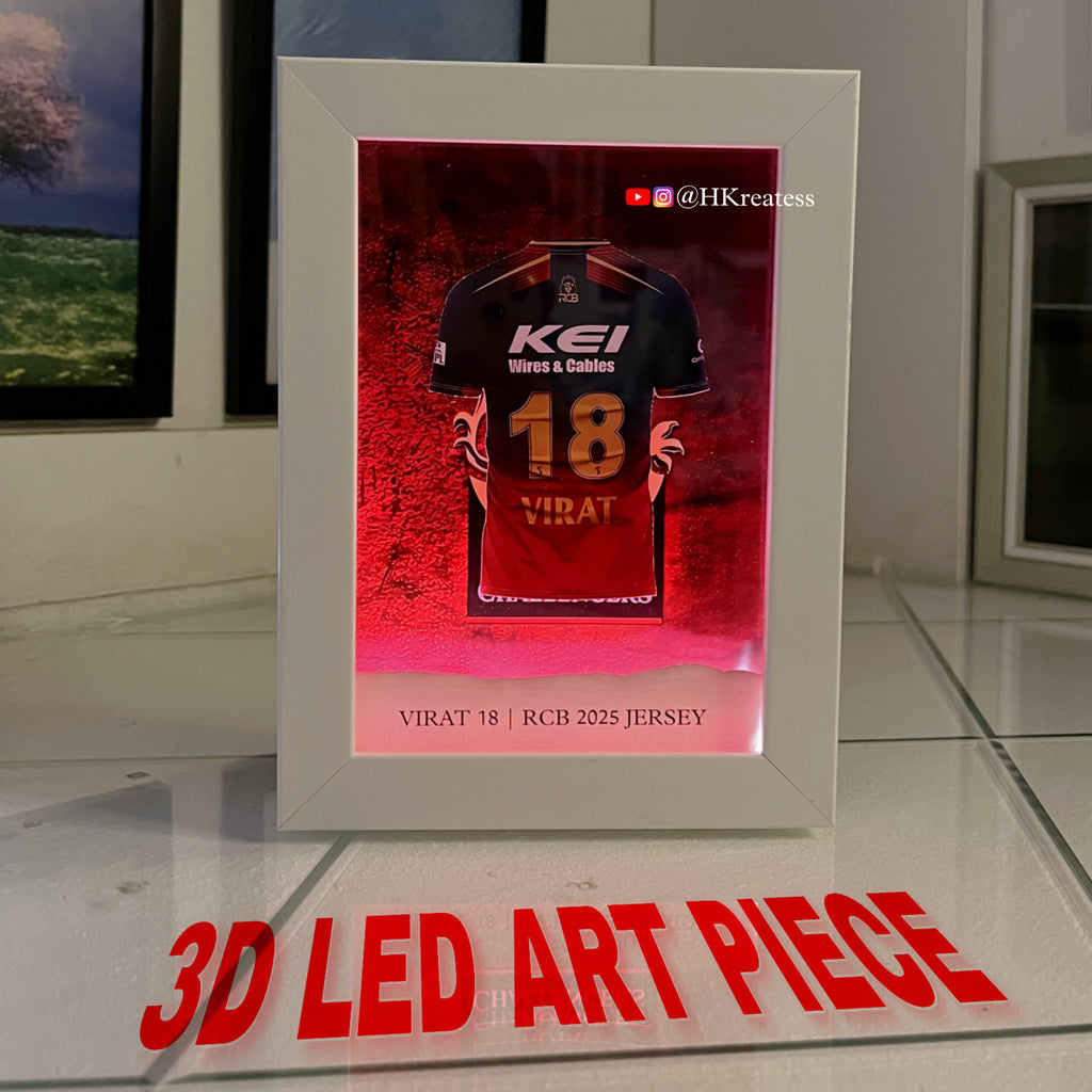 VIRAT 3D LED ART FRAME